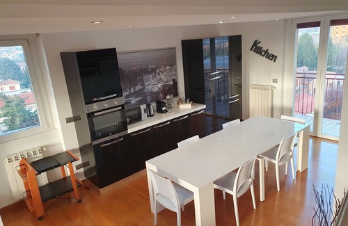 Busto Arsizio Apartment | Penthouse 2 levels with panoramic view from 2 terraces. Very close to Malpensa.