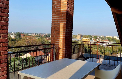 Busto Arsizio Apartment | Penthouse 2 levels with panoramic view from 2 terraces. Very close to Malpensa.