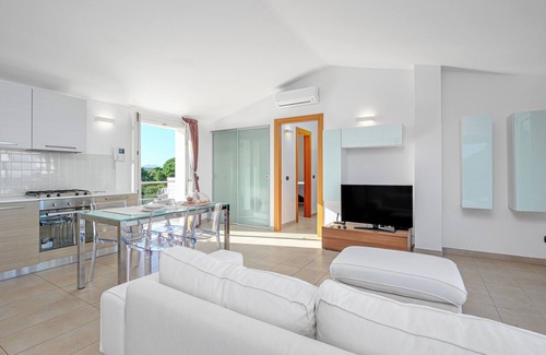 Golfo Aranci Apartment | Penthouse Apartment 12A in Villa Marconi with Sea View & Panoramic Sun Terrace