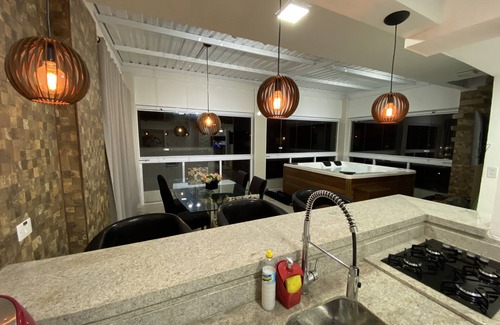 Jardim Vitoria Apartment | Penthouse apartment 200 meters from the beach overlooking the sea.