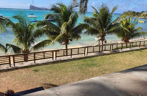 Bain Boeuf Apartment | Penthouse apartment, with private plunge pool, one minute walk from beach