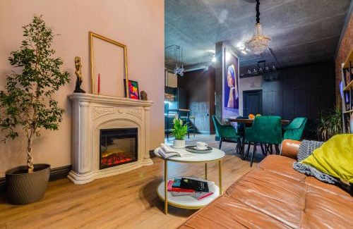 Solomjanskyj Apartment | Penthouse Art on the 25th floor, loft business class apartments