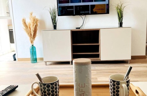 Orly Apartment | Penthouse de standing: Vue paris- 10min de l'aéroport Orly - Parking gratuit