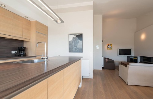 Ostend City Centre Apartment | Penthouse in Belgium with Marina Views