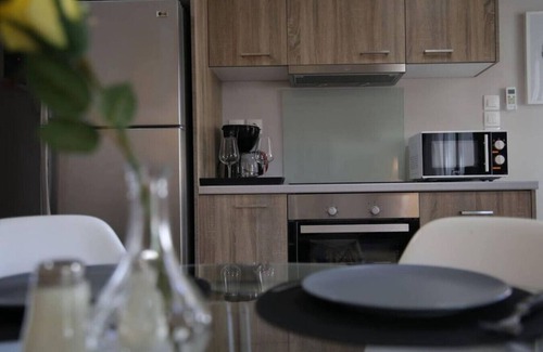 Attiki Apartment | Penthouse lux flat with 2 bd next to larissis
