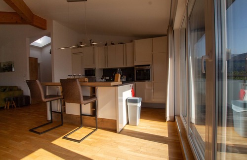 Schuttdorf Apartment | Penthouse Schmetterling mit Dachterrasse