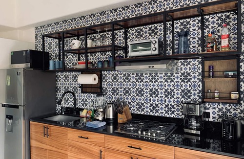 Sayulita Apartment | Penthouse Studio 2 blocks from beach & ROOFTOP POOL