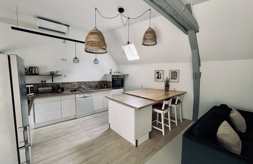 Blois Apartment | Penthouse, Town center, Air-conditioned, + amenities