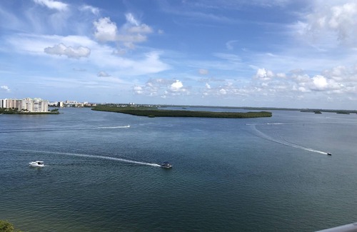 Fort Myers Beach Condo | Penthouse views of Estero Bay, Lovers Key State Park steps away.