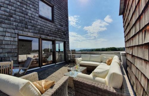 Kressbronn Apartment | Penthouse Weitblick mit Berg und Seesicht