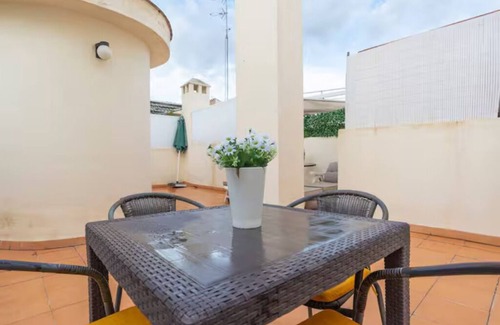 La Goleta Apartment | Penthouse with large roof malaga center