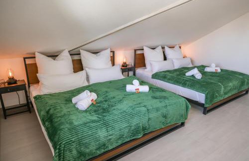 Auggen Apartment | Penthouse-Wohnung I 100 qm I Blick auf die Weinreben I Nespresso I EMMA Matratzen