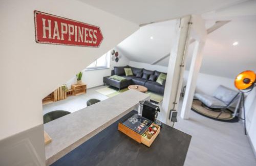 Auggen Apartment | Penthouse-Wohnung I 100 qm I Blick auf die Weinreben I Nespresso I EMMA Matratzen