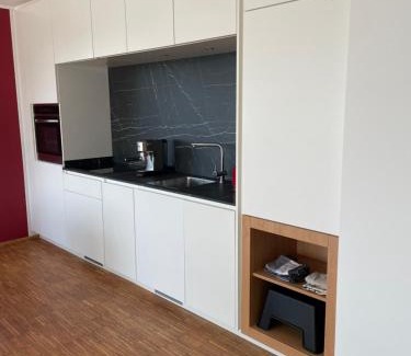 Bahnhofsviertel Apartment | Penthouse-Wohnung mit Flussblick