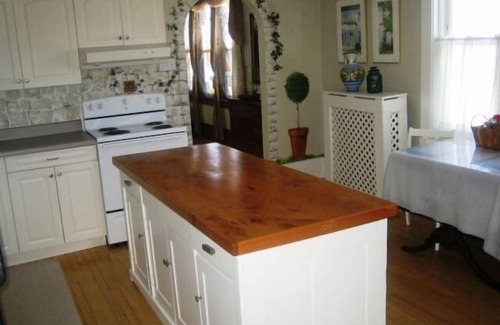 Pentwater Condo | Pentwater Village Condo overlooking the Village Green and gazebo.