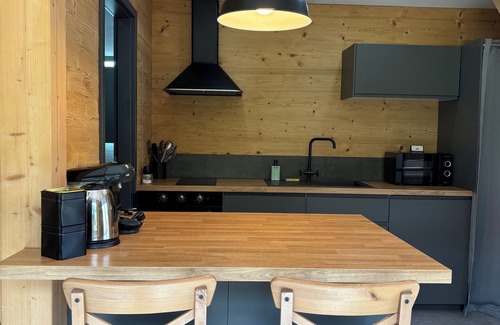 Rochesson Ski Chalet | Perce-Neige : 2p, cosy chalet, private spa, mountain view