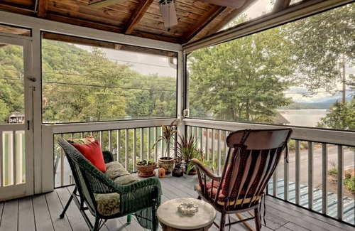 Clayton House | Perch on Burton: Top Patio & Bottom Dock Retreat
