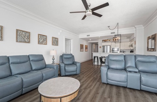 Orange Beach Condo | Perdido Dunes 5E- East Corner Unit, Outdoor Pool, Beachfront