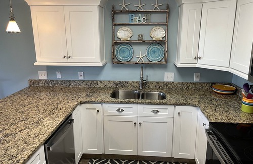 Gulf Place Condo | Perfect Beach Getaway! 2 BR 2 BA Ground floor End Unit! Steps From The Beach!