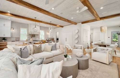 Watercolor House | Perfect for Families! LUXURY 30A WaterColor Home! Private Pool, Spa, LSV, & 6