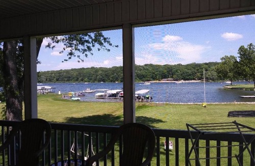 Lake James House | Perfect for Families! Lake James Home, Huge Lakeside Yard, Private Dock, & More!