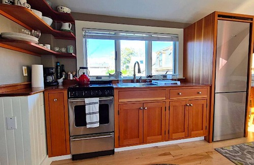 Oak Bluffs Apartment | Perfect location! By Beach, Harbor & Town! Gorgeous Gingerbread Upstairs Aptmt