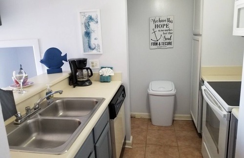 Orange Beach Condo | PERFECT LOCATION FOR UNCROWED BEACH LOVERS! HEATED POOL.LOFT BEDROOM W/KING BED.