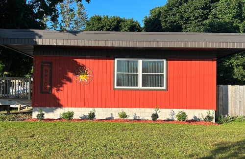 Munising House | Perfect location for a Pictured Rocks adventure. Snowmobiles & trailers welcome.