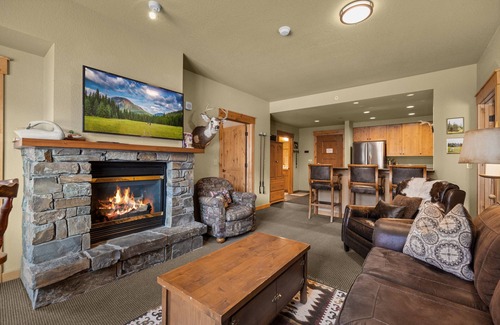 Whitefish Condo | Perfect ski and summer base lodge - Direct ski in and ski out/hot tub