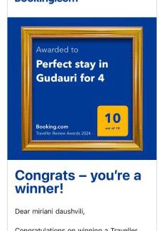 Kazbegi Apartment | Perfect stay in Gudauri for 4