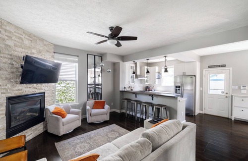 Fall Creek Place House | Perfectly Located Stylish Indy Home w/Hot Tub - Minutes from Downtown!