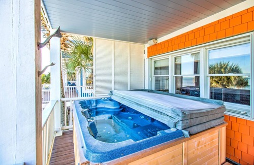 North Carolina Coast House | Perma Grin at Kure Beach, Ocean front, private pool and hot tub