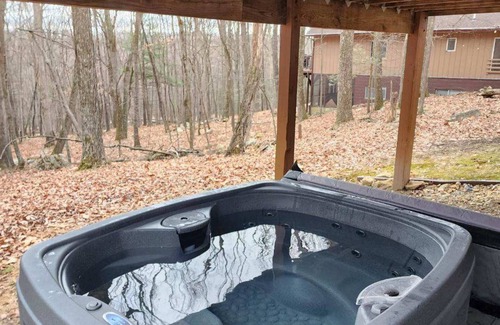 Berkeley Springs Cabin | Pet/Family Friendly, Hot Tub, Fireplace, Game Room