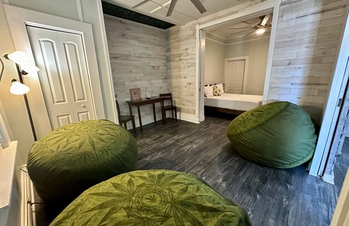 Gainesville Hotel | Pet friendly 1bd/1b unit with full kitchen