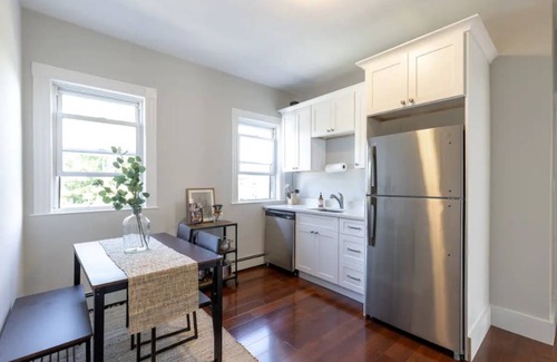 Neponset - Port Norfolk Apartment | Pet-Friendly 2BR+Office in BOS near Beach & Parks
