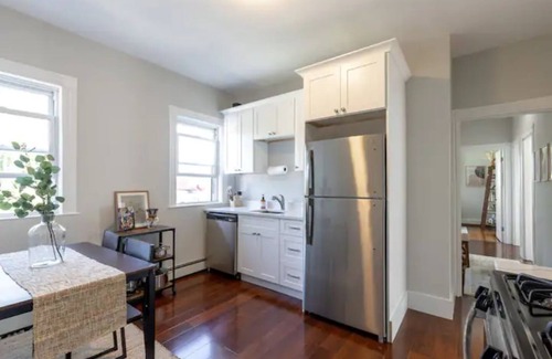 Neponset - Port Norfolk Apartment | Pet-Friendly 2BR+Office in BOS near Beach & Parks