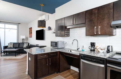 Asheville Apartment | Pet Friendly ADA Studio King Suite | 102