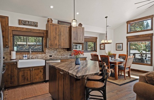 Kings Beach House | Pet-Friendly Cabin | Walk to Kings Beach, Fenced Yard, Patios, Games & A/C