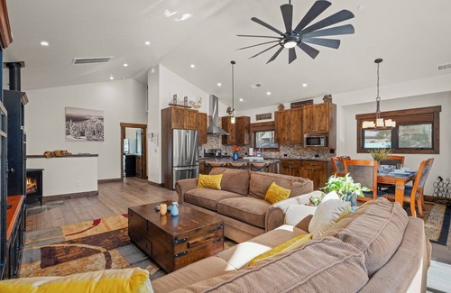 Kings Beach House | Pet-Friendly Cabin | Walk to Kings Beach, Fenced Yard, Patios, Games & A/C
