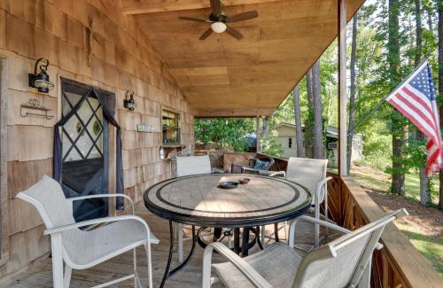 Jacksons' Gap House | Pet-Friendly Cabin with Dock on Lake Martin!
