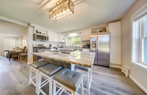 Centerville House | Pet-Friendly Centerville Home w/Fire Pit & Grill
