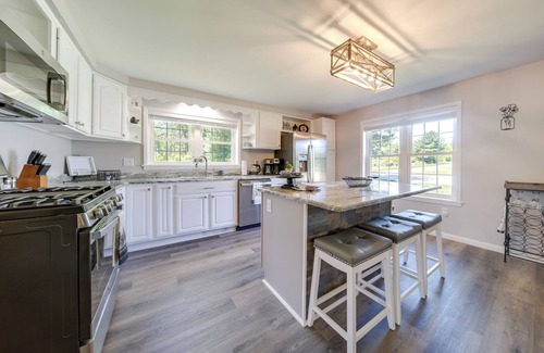 Centerville House | Pet-Friendly Centerville Home w/Fire Pit & Grill