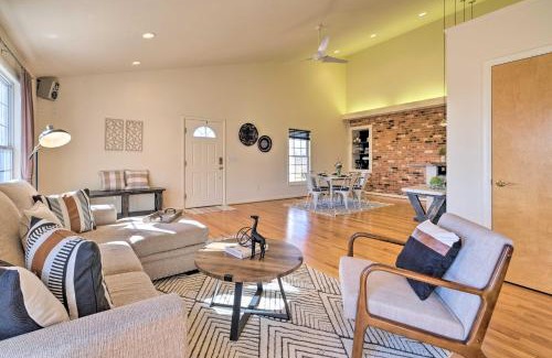 Reva House | Pet-Friendly Cottage with Game Room and Fire Pit!