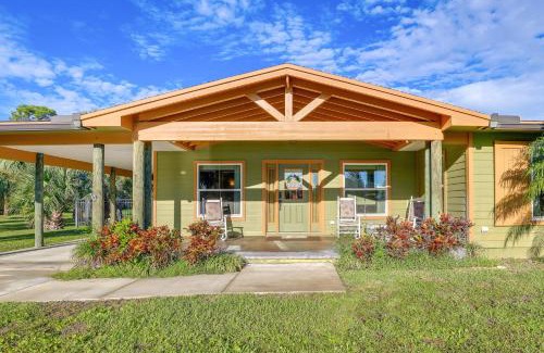 Indian River Estates House | Pet-Friendly Fort Pierce Home with Screened Porch!
