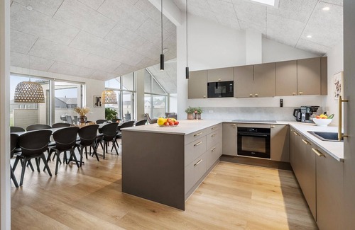 Hasmark Strand House | Pet friendly home in Otterup with sauna