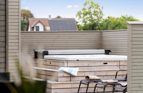 Hasmark Strand House | Pet friendly home in Otterup with sauna