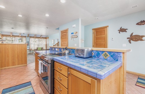 Shorepine Village House | Pet Friendly Home with Immediate Beach Access, Beach Views, Deck and BBQ
