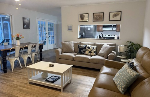 Lillian House | Pet-Friendly Home with Heated Pool-20 Min to Beach