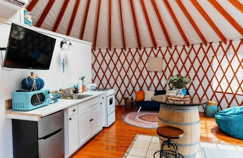 Penn Yan House | Pet Friendly Keuka Yurt
