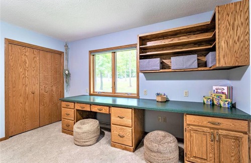 Mosinee House | Pet-Friendly Mosinee Retreat w/Private Dock!
